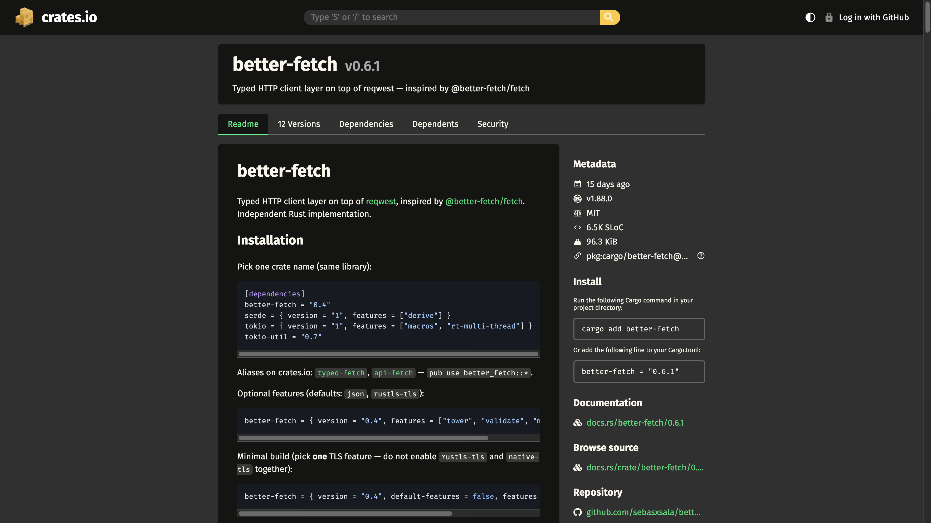 BetterFetch — HTTP tipado en Rust screenshot